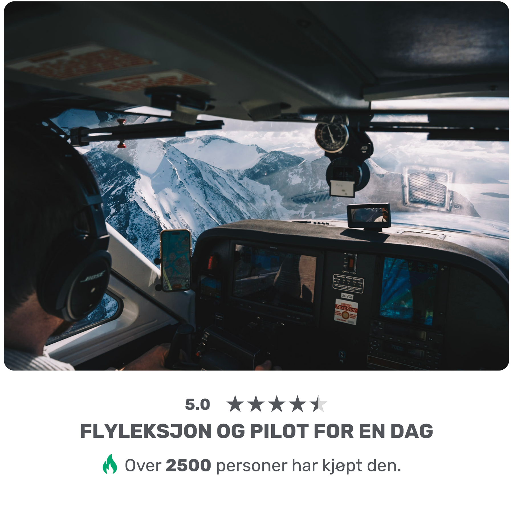 Flyleksjon og pilot for en dag